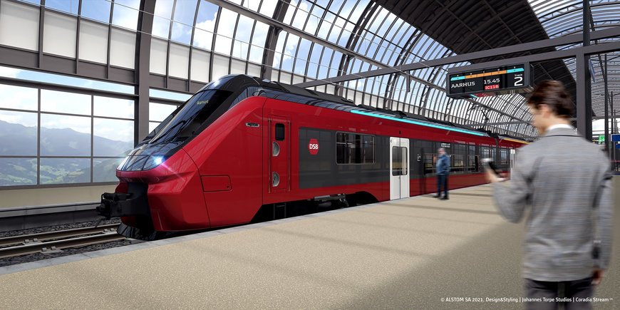 First order from landmark framework agreement with DSB covers 100 Coradia Stream trains and 15 years of maintenance